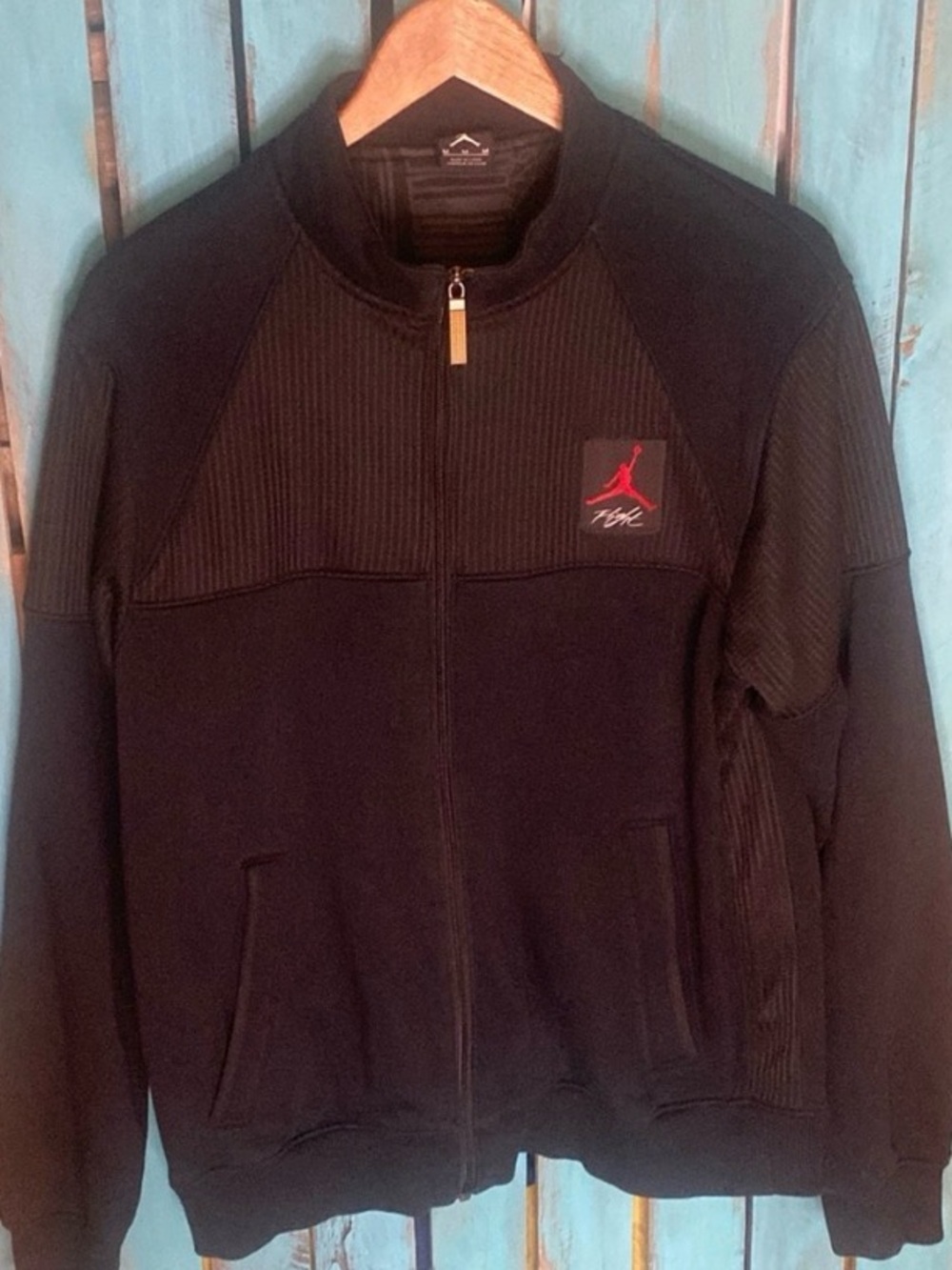 Jordan Flight jacket size medium black and red